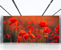 Petit Pitch Pixel P1.86 Écran LED d'intérieur écrans de mur vidéo led géant intérieur led éboulis LED mur vidéo