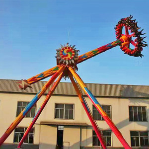 Vivi l'emozione di una rotazione a 360° °   Giostra a Pendolo Gigante Resistente per Parchi Divertimento - Product Image 4