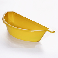 Boîte d'emballage plastique en forme de banane, personnalisée, pour gâteaux en plastique pet, vente en gros, 50 pièces