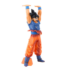 Dragon Ball Son Goku Spirit Bomb Super Saiyan <span class=keywords><strong>Migatte</strong></span> <span class=keywords><strong>No</strong></span> <span class=keywords><strong>Gokui</strong></span> Version endommagée par le combat Cheveux jaunes et noirs Décoration de bureau - Product Image 2
