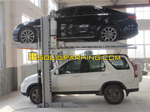 Hệ thống đỗ xe <span class=keywords><strong>2</strong></span> tầng ngoài trời/trong nhà hệ thống đỗ xe ô tô Hệ thống nhà để xe cho công suất Nâng thấp - Product Image 4