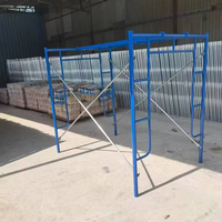 Andamio de Marco de Puerta de Metal Galvanizado Resistente de Estilo Moderno para la Construcción de Edificios