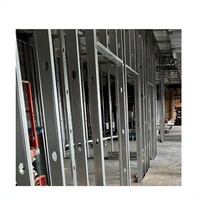 Canal C Galvanizado, Montantes y Rieles Metálicos, Canal de Revestimiento Moderno y Resistente para Tabiques de Paneles de Yeso en Apartamentos, Techos y Estructuras