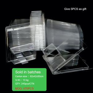 Boîte à <span class=keywords><strong>clapet</strong></span> en blister transparente de qualité supérieure <span class=keywords><strong>pour</strong></span> cadre photo avec gaufrage, en plastique PET recyclé, forme et épaisseur personnalisables - Product Image 4