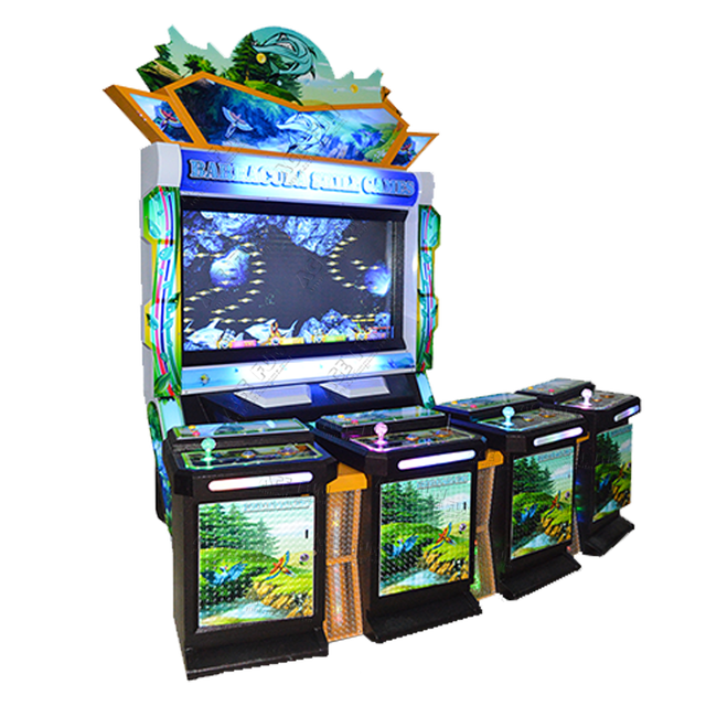 2 Players Metal Cabinet Table Mermaid Fishing Arcade Game Board 26 1 Games English Bill Acceptor Touch Screen Monitor ACE