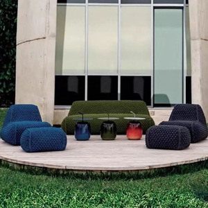 New Arrival Outdoor Rope Lazy with Footrest for Hotel - Product Image 3