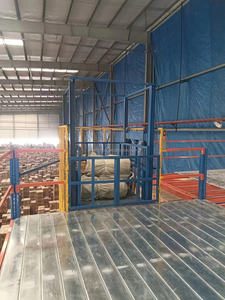 3 कहानियां 500 किलोग्राम 10 मीटर ऊर्ध्वाधर हाइड्रोलिक मैनुअल सामान मोटर चालित इलेक्ट्रिक प्लेटफार्मा लिफ्ट गोदाम में कार्गो के लिए लिफ्ट - Product Image 4