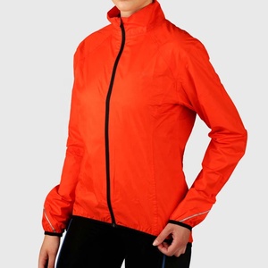 Customized Printed Logo Active Stretch Lightweight <b>Cycling</b> Jacket Women Waterproof Windproof Soft Shell Winter Thermal - Product Image 2