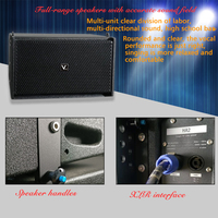Juego de Audio HA2 Professional Active Line Array para madera, gran conferencia, escenario al aire libre, sistema de rendimiento de boda, altavoces