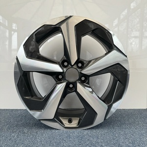 Jantes de remplacement SYAC R18*7.5j PCD5*114.3 en alliage d'aluminium à découpe <span class=keywords><strong>diamant</strong></span>ée, finition noire usinée, pour Qashqai <span class=keywords><strong>J12</strong></span> - Product Image 2