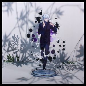 Statuetta Decorativa da Scrivania per Esposizione Anime, Gojo Satoru di <span class=keywords><strong>Jujutsu</strong></span> <span class=keywords><strong>Kaisen</strong></span>, Standee in Acrilico - Product Image 4