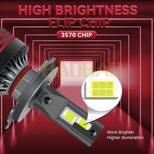หลอดไฟหน้า LED 300 250 วัตต์ H1 H3 H4 H7 H11 8000k M8 Pro สำหรับ bmw F45 <span class=keywords><strong>audi</strong></span> A4 B6 Golf <span class=keywords><strong>3</strong></span> อุปกรณ์ตกแต่งรถยนต์ - Product Image 2