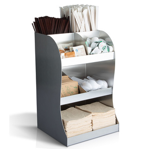Boîte de rangement de dosettes de condiments, grand boîtier de stockage à quatre niveaux, organisateur de dosettes - Product Image 1