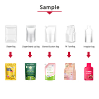 Horizontale Füll- und Verpackungsmaschine für Fertigbeutel, für Saucen, Marmelade, Reinigungsmittel, Flüssigkeiten und Pasten