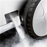 Machine de sablage à glace sèche industrielle classique IB 7/40, équipement de nettoyage haute efficacité Karcher, décharge automatique des résidus de glace