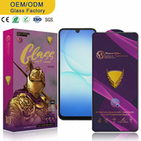 Protection d'écran en verre trempé anti-statique OG High Aluminum HD Clear Full Glue pour Samsung Galaxy A17