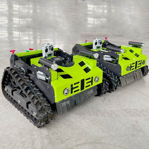 Cortacésped controlado a distancia tipo pista adecuado para todo terreno deshierbe trituración de hierba multifuncional - Product Image 6