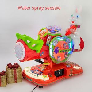 Nueva Máquina de Juego Comercial MP5 para Niños, Columpio Eléctrico con Monedas, Diseño de Conejo Pequeño, con Música - Product Image 5