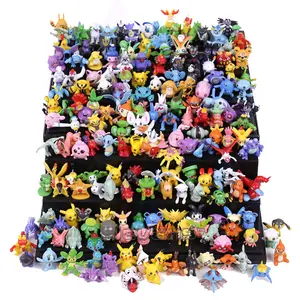 144 pçs estilos figuras de brinquedo, modelo colecionável 2-3cm, anime, figura bonecas, criança, presente de natal, dia das bruxas