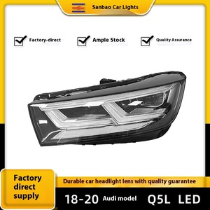 Conjunto de Faros LED de 12V para Audi Q5L 18/19/20, Directo de Fábrica, Nuevos, con Temperatura de Color de 6000K, 5000 Lúmenes, Certificación <span class=keywords><strong>CE</strong></span> - Product Image 2