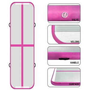 Combinaison de piste d'air, ensemble de piste d'air, 10 pieds, 13 pieds, 16 pieds, 20 pieds, tapis de gymnastique, piste d'air gonflable - Product Image 3