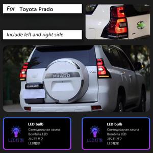 Luz Trasera de Actualización para <span class=keywords><strong>Toyota</strong></span> Prado 2010-2020, Luces Traseras para Prado LC150, Lámpara Trasera LED Modificada con DRL, Señal, Freno y Reversa - Product Image 4