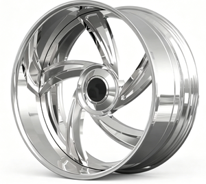 Nouvelles jantes en alliage forgé concaves chromées en trois parties de 25 mm, 21, 22, 24, 26, 28 pouces, personnalisation du <span class=keywords><strong>LOGO</strong></span> - Product Image 4