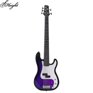 Guitare électrique 5 cordes sur mesure basse de nombreuses couleurs supportant de petits lots guitare basse électrique personnalisée par petit lot unique - Product Image 6