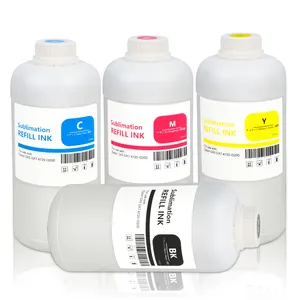 Großhandel hohe Transferrate Nachfüllen Farbstoff Sublimationstinte für Epson i3200 DX5 DX6 DX7 DX11 XP600-Druckerkopf Tintenstrahldrucker