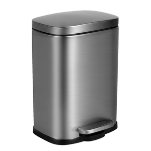 5L 1.32 Gal thép không gỉ Thùng rác <span class=keywords><strong>bin</strong></span> miễn phí đứng Thùng rác - Product Image 3