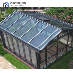 Cortile Villa terrazza giardino isolamento <span class=keywords><strong>camera</strong></span> sole su misura <span class=keywords><strong>ponte</strong></span> rotto porte e finestre in alluminio temperato - Product Image 5