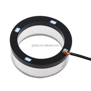 I5 2.5 Pollici Rotondo Angel Eyes LED Vendita Calda 30 Angel Eye 80mm/95mm Maschera LED Angel Eye Copertura Bianca Lente Proiettore Auto - Product Image 6