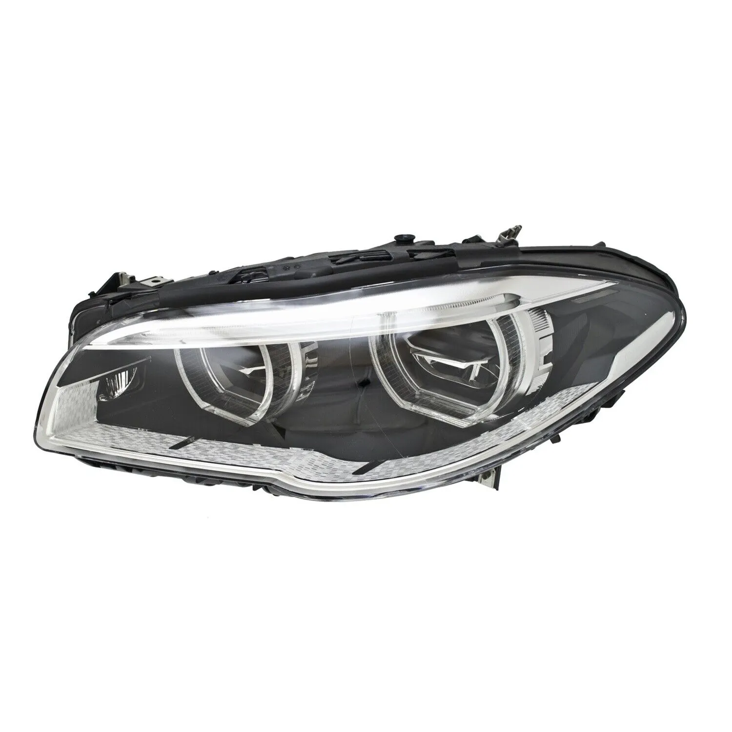 Flyingsohigh lampu depan LED untuk Bmw, lampu depan lampu depan LED seri 5-2014 untuk Sedan F10 5-Series F10 dengan penyesuaian o BM2519150 2016 63117352486