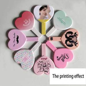 Hình Trái Tim Cầm Tay Du Lịch Trang Điểm Mini Mỹ Phẩm Gương Với Xử Lý Trái Tim Nhỏ Gương Trang Trí Cầm Tay Gương - Product Image 5