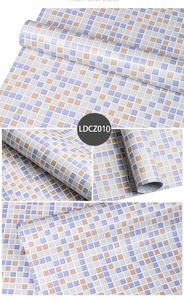 Piastrelle Adesive in Vinile Impermeabili XUANMEI, Mosaico Dorato Moderno per Bagno e <span class=keywords><strong>Cucina</strong></span> - Product Image 5