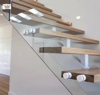 Glas Balustrade Edelstahl Abstands halter Outdoor Decking Geländer Design Manipulation Glas Treppen geländer Verstellbarer Abstands halter