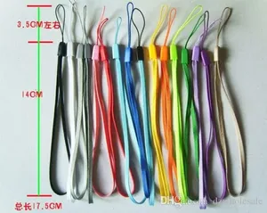 Fashionable Pure Color Nylon Wrist Hand Strap <strong>Lanyard</strong> <strong>for</strong> Mobile Cell <strong>Phone</strong> Camera USB MP4 ID Pass Card - Product Image 5