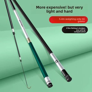 Vente en gros de canne à pêche 4.5 carbone ultra légère et dure de 28/19 m canne à <span class=keywords><strong>main</strong></span> à action rapide pour <span class=keywords><strong>la</strong></span> pêche de fond de lac et de rivière à <span class=keywords><strong>la</strong></span> carpe - Product Image 2