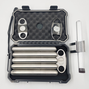 <span class=keywords><strong>BOXPLUS</strong></span> America Vente à Chaud Étui de Voyage pour Cigares Embrayage Portable pour Cigares - Product Image 5