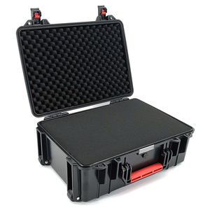 Scatola impermeabile di plastica del carrello di caso di precisione della scatola di protezione di sicurezza dell'abs di 546x400x200mm - Product Image 2