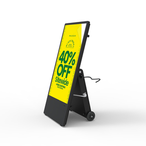 Pantalla de señalización digital <span class=keywords><strong>LCD</strong></span> alimentada por batería portátil interior de 43 pulgadas para publicidad y promociones minoristas - Product Image 1