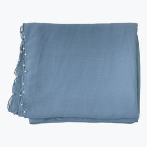 Hiyab de Chifón Tradicional Pero Moderno con Diseño de Perlas y Estilo Sencillo para Mujeres Jóvenes y Maduras - Product Image 6