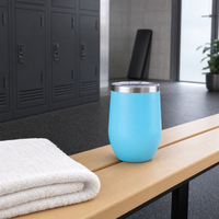 Tasse isotherme en acier inoxydable 304 pour vin rouge, motif coquille d'œuf, peinture arc-en-ciel, isolation thermique de 6 à 12 heures