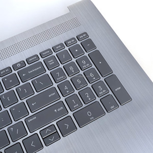 สำหรับแล็ปท็อป HP 17-CN 17T-CN400 ฝาครอบด้านบนที่วางฝ่ามือพร้อมคีย์บอร์ดเรืองแสง N39376-001 - Product Image 4