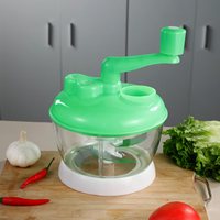 Handmatige 3-delige spiraalsnijder voor groenten, makkelijk schoon te maken, PET+PP fruit- en groentesnijder