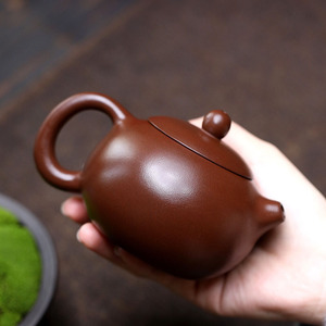 Juego de té de arcilla púrpura chino Xishi Zisha Hu con dibujo Juego de té de grano púrpura de Yixing Jiangsu - Product Image 3