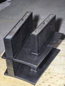 Grille de décharge de boues à cadre en acier, avec revêtement céramique en carbure de silicium, à trous chanfreinés, haute résistance à l'usure, pour le déchargement de minerai de nickel, noire - Product Image 3
