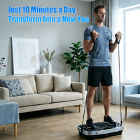 Plateforme vibrante professionnelle Power Fit, appareil d'exercice, Wonder Device, Power Waver, Body Shaker pour la salle de sport