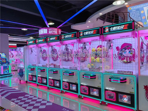 ตู้คีบตุ๊กตาของเล่นแบบหนีบหมีน่ารักเครื่องหยอดเหรียญเกมพิมพ์โลโก้แบบดิจิตอล - Product Image 5