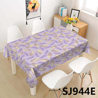Nouvelle arrivée, nappe en PVC plastique personnalisable, nappe imprimée durable pour hôtel, banquet, mariage, dîner en famille
